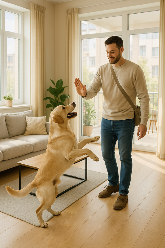 Comment éviter que votre chien vous saute dessus : conseils pratiques et éducation positive 🐾✨